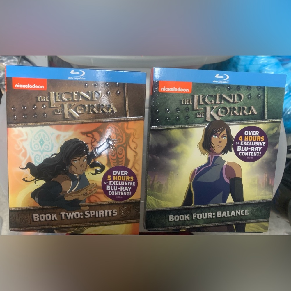 The Legend of Korra Blu-ray Set (Book Two and Four)